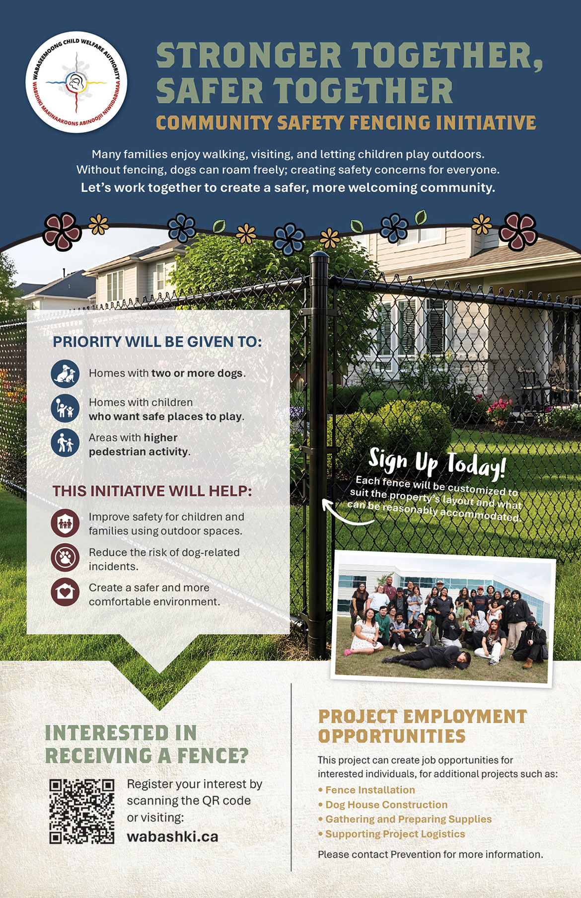 Stronger Together, Safer Together - Community Safety Fencing Initiative