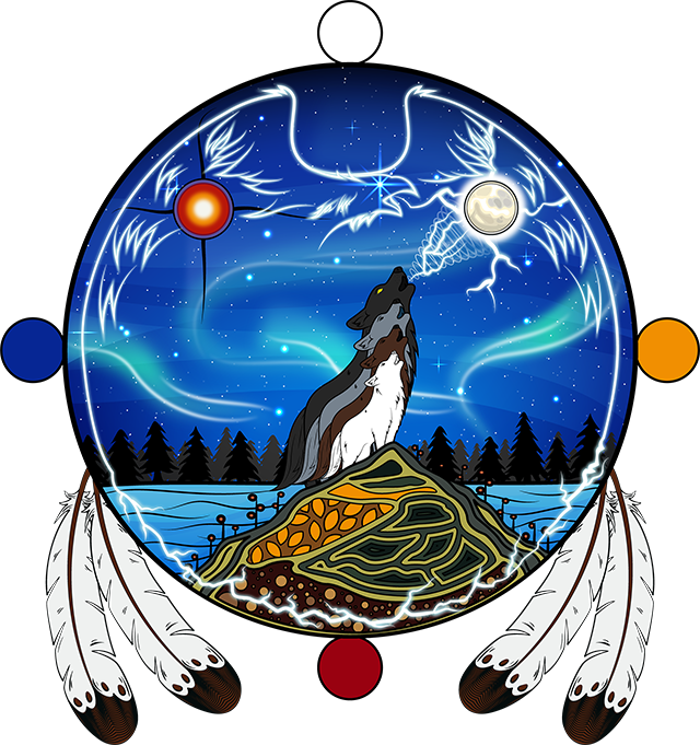 Ma'iingan Logo